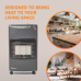 Warmglow Mobile indoor gas heater for living rooms and kitchens