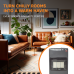 Warmglow Mobile indoor gas heater warming a living room