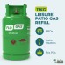 Flogas 11kg Leisure Propane Gas Bottle (Clip-On 27mm) Refill