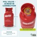 Flogas 11kg Commercial Propane Gas Bottle (Screw Type) Refill
