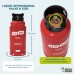 Flogas 18kg Commercial Forklift Gas Bottle (FLT) Propane Refill