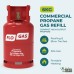 Flogas 6kg Commercial Propane Gas Bottle Refill