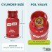 Flogas 6kg Commercial Propane Gas Bottle Refill
