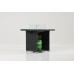 REALGLOW Coreglass Rattan Gas Fire Pit 13KW in Black