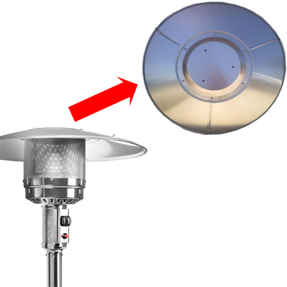 Mushroom Patio Heater Replacement Reflector Mushroom patio heater replacement reflector