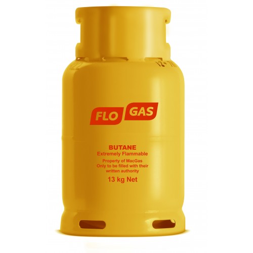 Flogas 13kg Butane Gas Bottle 21mm Refill