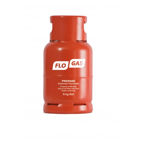 Flogas 6kg Commercial Propane Gas Bottle Refill