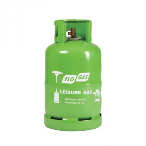 Flogas 11kg Leisure Propane Gas Bottle (Clip-On 27mm) Refill